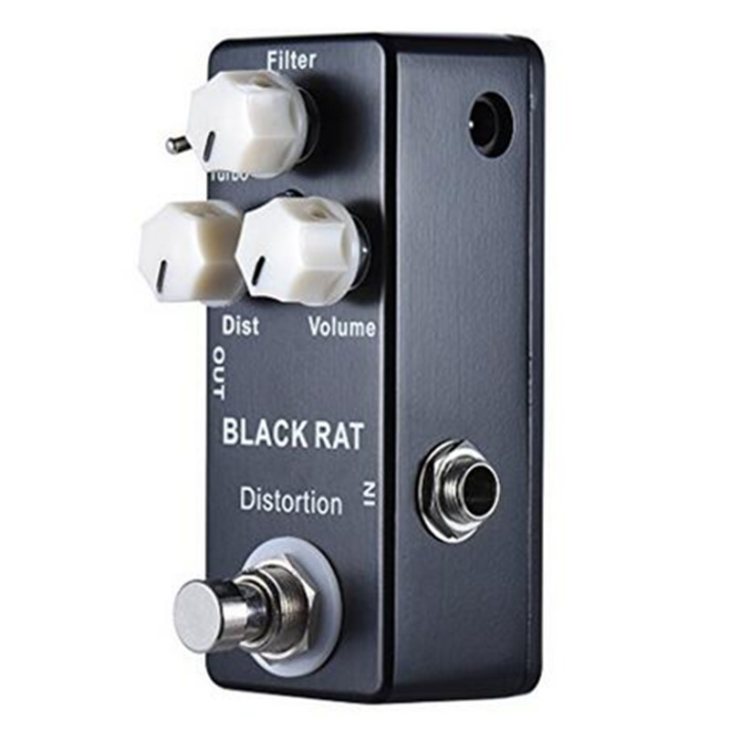 AUDIO迷你吉他效果器 老鼠失真z效果器 BLACK RAT distortion - 图2