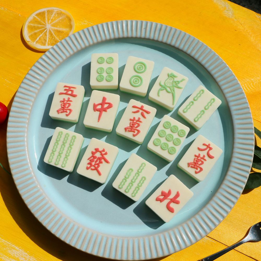 骰子棒棒糖模具全套diy手工制作巧克力蛋糕烘焙发字42大滴胶麻将 - 图1