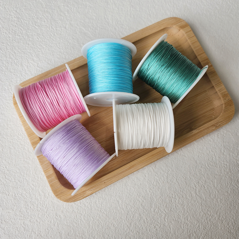 71号线 玉线0.4mm串珠子戒指线手工编织绳项链戒指缠绕编织专用线 - 图1