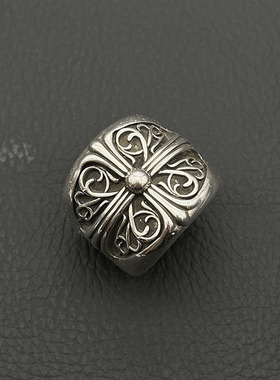 ODEK高级复古守护者戒指超大号男士中古指环经典款男士霸气厚重