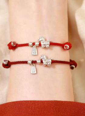 绝美小众手链高颜值红绳高级感