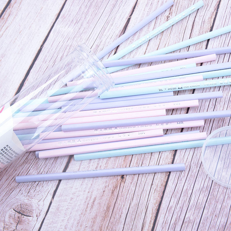 100支原木铅笔小学生儿童幼儿园写字考试绘图素描专用安全原三角