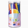 Crayon does not dirty hands, child-safe and non-toxic paintbrush, kindergarten special washable plastic crayon, baby color pen, silky 36-color oil pastel tool set, 24 colors, 12 colors, bright coloring book