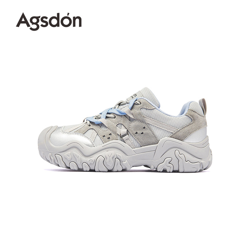 奥古狮登厚底登山鞋女2026新款春季户外徒步轻量化加绒运动老爹鞋,淘宝优惠券,粉丝福利购,淘宝优惠卷