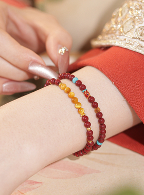 巨好看的手链轻奢精致叠戴高颜值