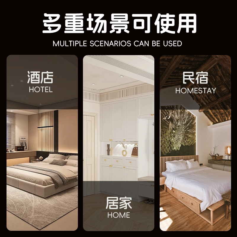 酒店一次性拖鞋帆布亚麻加厚透气防滑宾馆民宿居家专用居家用拖鞋 - 图3