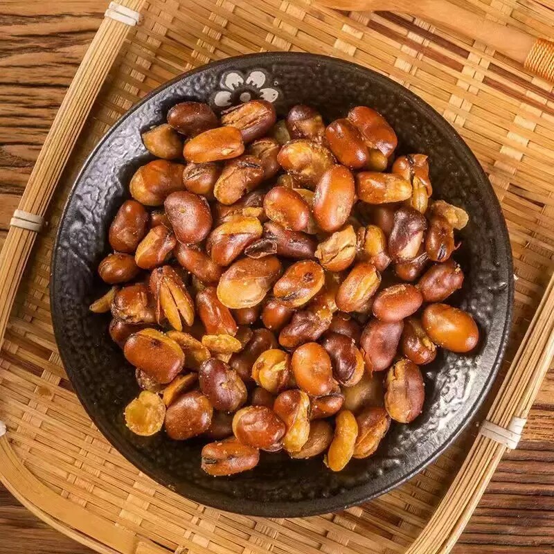香酥蚕豆牛肉味兰花豆解馋零食袋装炒货下酒菜休闲食品