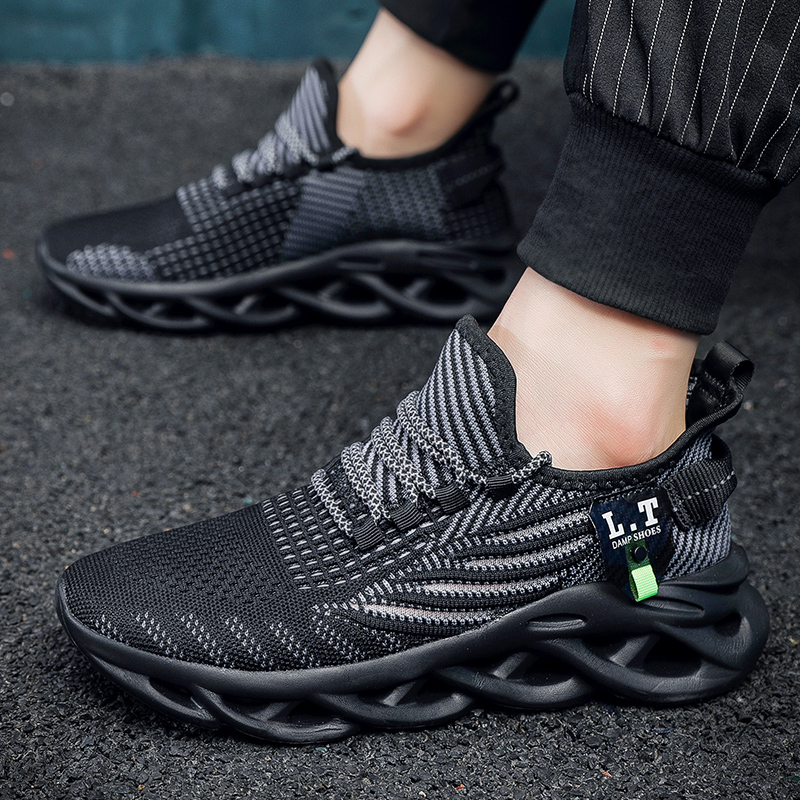 2025特大码男鞋50码薄款飞织运动鞋49透气跑步鞋48男士刀锋椰子鞋