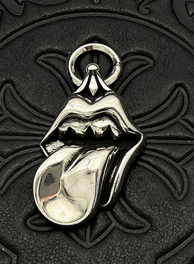 ODEK复古做旧十字架六芒星吊坠童军花宝剑项链个性小众高级感