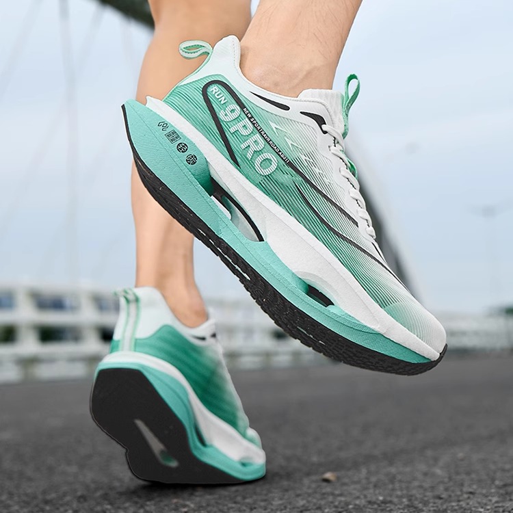 赤兔9pro跑鞋男儿童学生训练比赛专用跑步鞋青少年透气减震运动鞋 - 图2