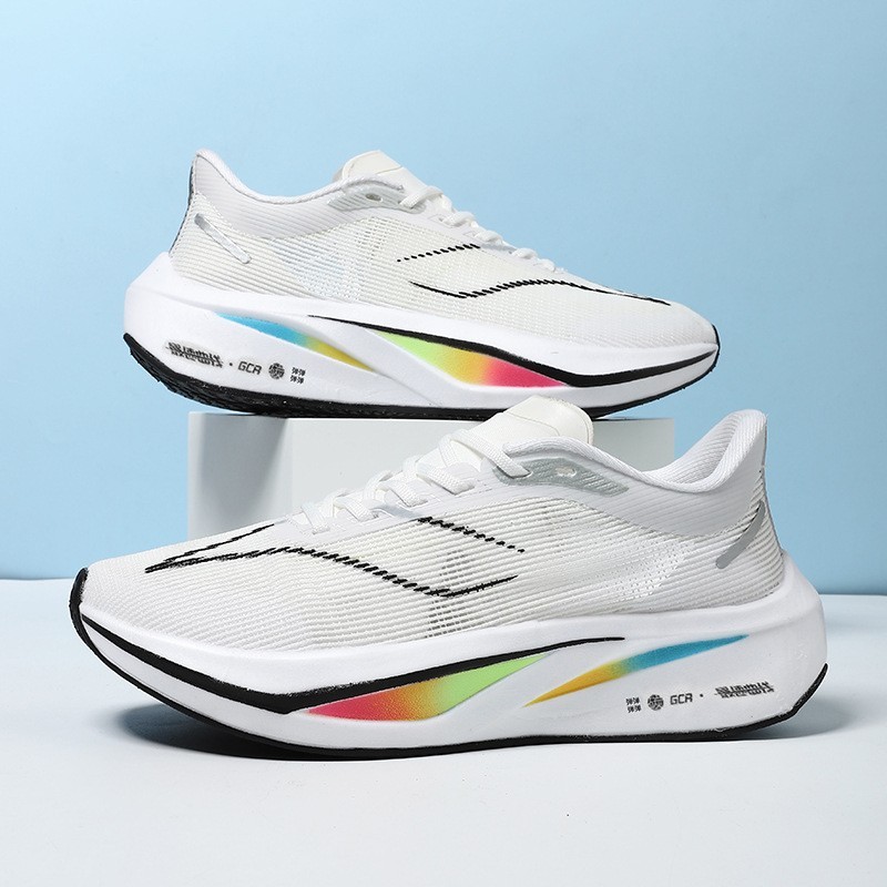 飞电4C碳板超轻学生初中生跑步鞋男透气专业竞速减震大童运动鞋女 - 图1