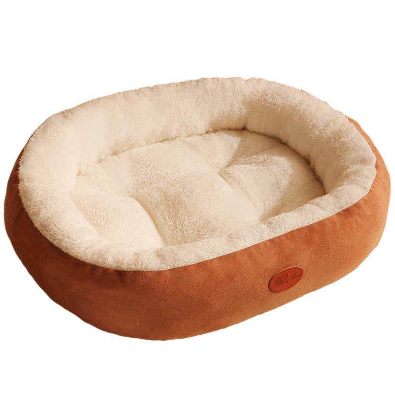 猫窝四季通用封闭式大号椭圆窝加厚冬季保暖睡垫小型犬宠物窝狗窝,淘宝优惠券,粉丝福利购,淘宝优惠卷