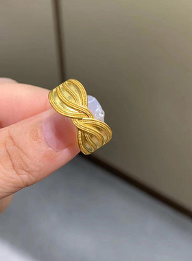 时尚简约金色波斯王子戒指