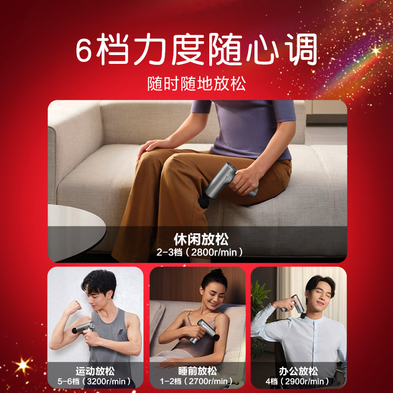 skg筋膜枪圣诞节礼物送男朋友实用健身运动男生周年生日礼盒高级