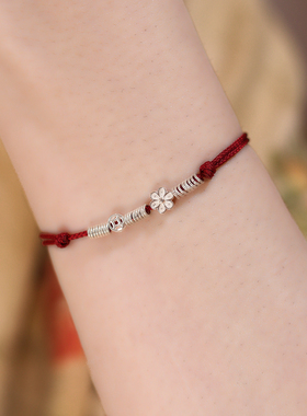 巨好看的手链红色手绳新中式精致