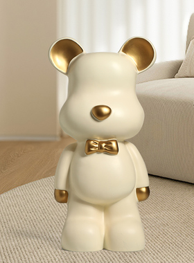 2024新暴力熊存钱罐超大落地装饰摆件只进不出男女儿童网红储蓄罐