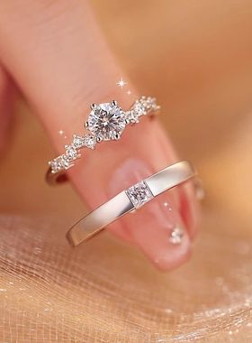 仿真钻对戒结婚用|超1000次加购