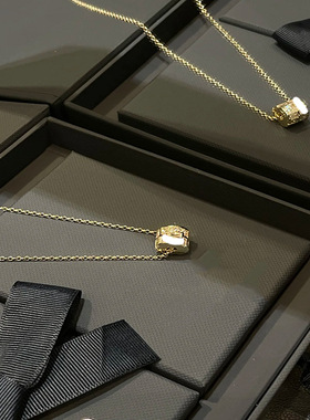 高版本精工对版Ice冰块可调节项圈银白色项链精致轻奢送女友礼物