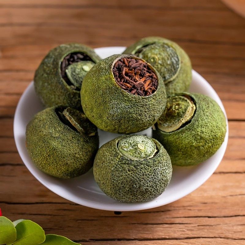 正品新会小青柑宫廷普洱陈皮普洱熟茶桔普茶柑普茶叶500g散罐装,淘宝优惠券,粉丝福利购,淘宝优惠卷