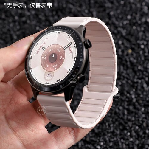 张婧仪同款华为gt6表带gt3正品高级感gt5手表watch5系列gt4腕表女款pro新款女士gt2硅胶运动磁吸陶瓷适用智能 - 图1