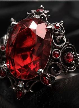 2025新款时尚高级感恋与深空秦彻深渊之铭戒指