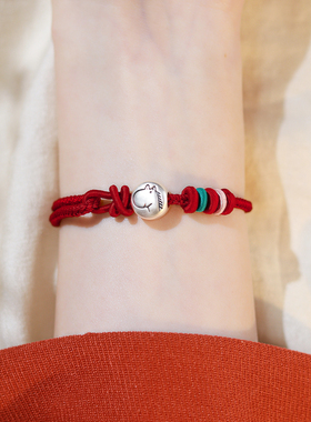 红绳轻奢高级感绝美小众手链女款