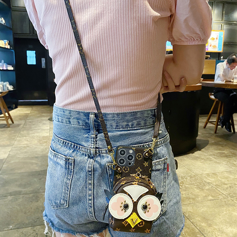 适用一加Ace5pro手机壳ace3V零钱包1+13斜跨绳10Pro装卡套11/6t/Ace插卡9RT复古3V小众7tpro全包保护套创意潮 - 图1