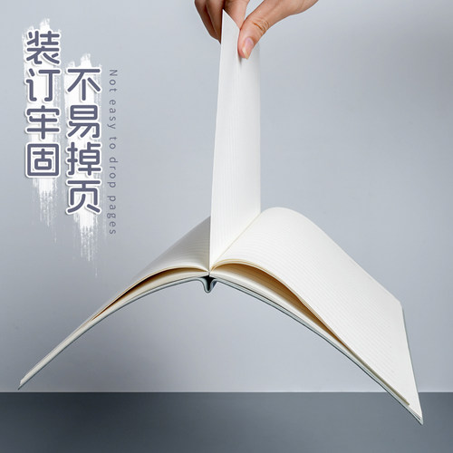 梦瑾皮面本笔记本子b5莫兰迪色系大学生考研专用a5简约高颜值初中高中日记本记事本商务办工会议记录本 - 图2