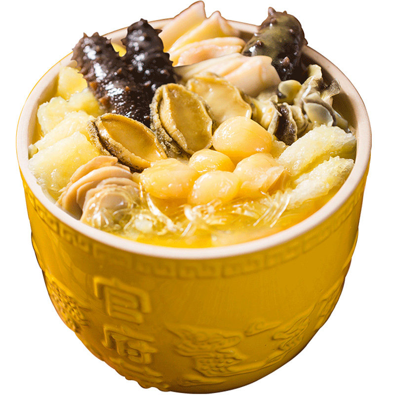 金汤佛跳墙加热即食鲍鱼大盆菜海鲜礼包单人食260g/包*10包装,淘宝优惠券,粉丝福利购,淘宝优惠卷