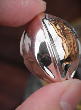 四花铁核三通道系五路财神文玩配饰民族风铁核diy手串手绳配件