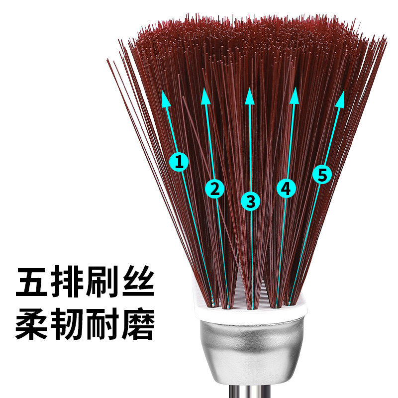 扫把簸箕套装组合家用扫帚头发新款不锈钢垃圾铲笤帚商用扫地神器,淘宝优惠券,粉丝福利购,淘宝优惠卷