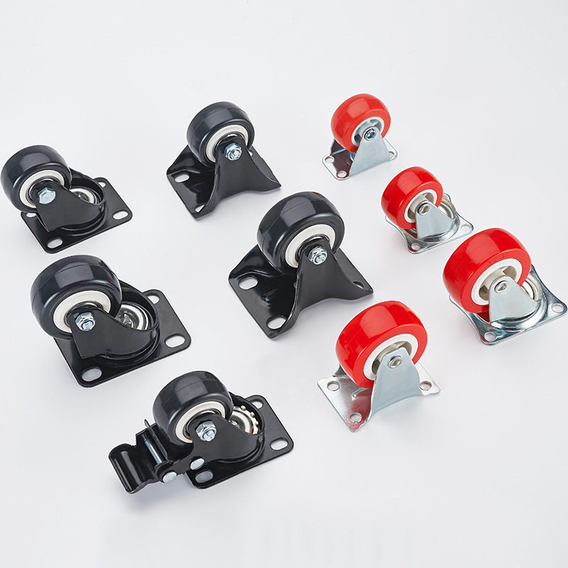 脚轮1.5寸2寸静音刹车轮子定向轮家具轮箱包轮小推车轱辘万向轮,淘宝优惠券,粉丝福利购,淘宝优惠卷