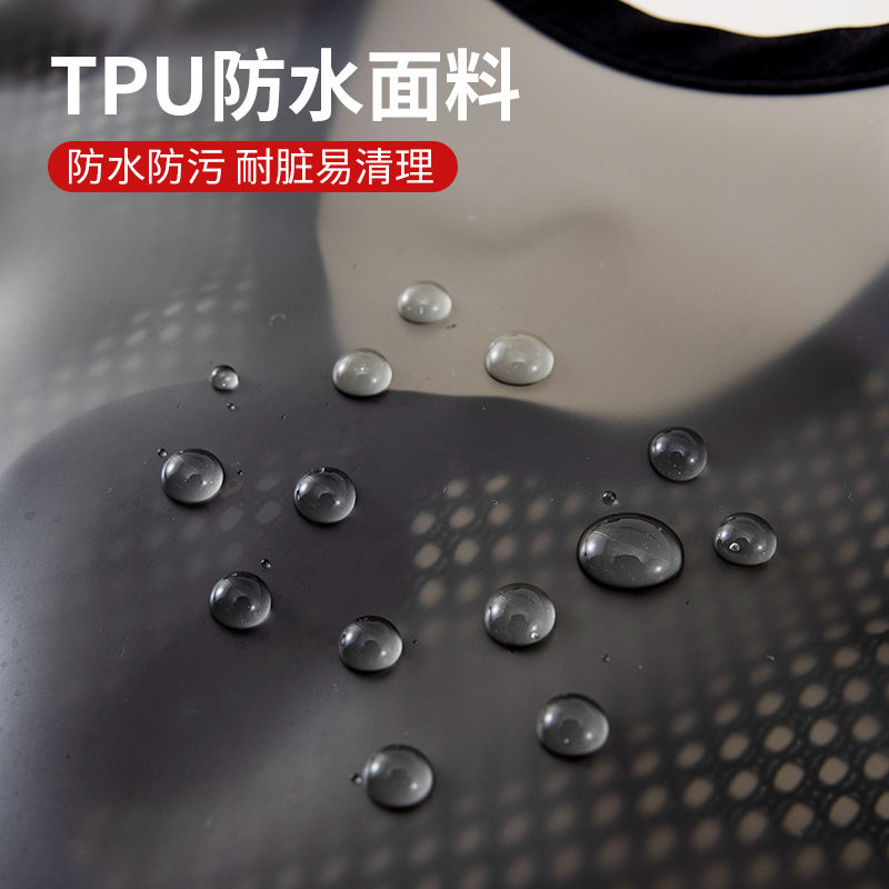 Children's waterproof apron, anti-dirty smock, summer sleeveless reverse dressing, baby food supplement, meal pocket, painting clothes, eating bib