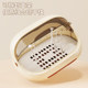 Transparent plastic tea cup storage box desktop finishing cabinet