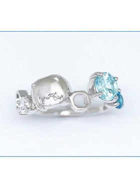 EVA新世纪福音战士联名戒指可爱限定动漫谷子二次元周边纪念指环