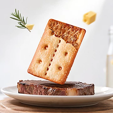 淘金币到手17.5元！猫村长牛肉馅饼干420g[20元优惠券]-寻折猪