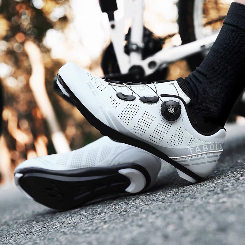 Rock Brothers lock-free cycling shoes road bike lock shoes hard-soled men's and women's breathable mountain bike dynamic cycling shoes