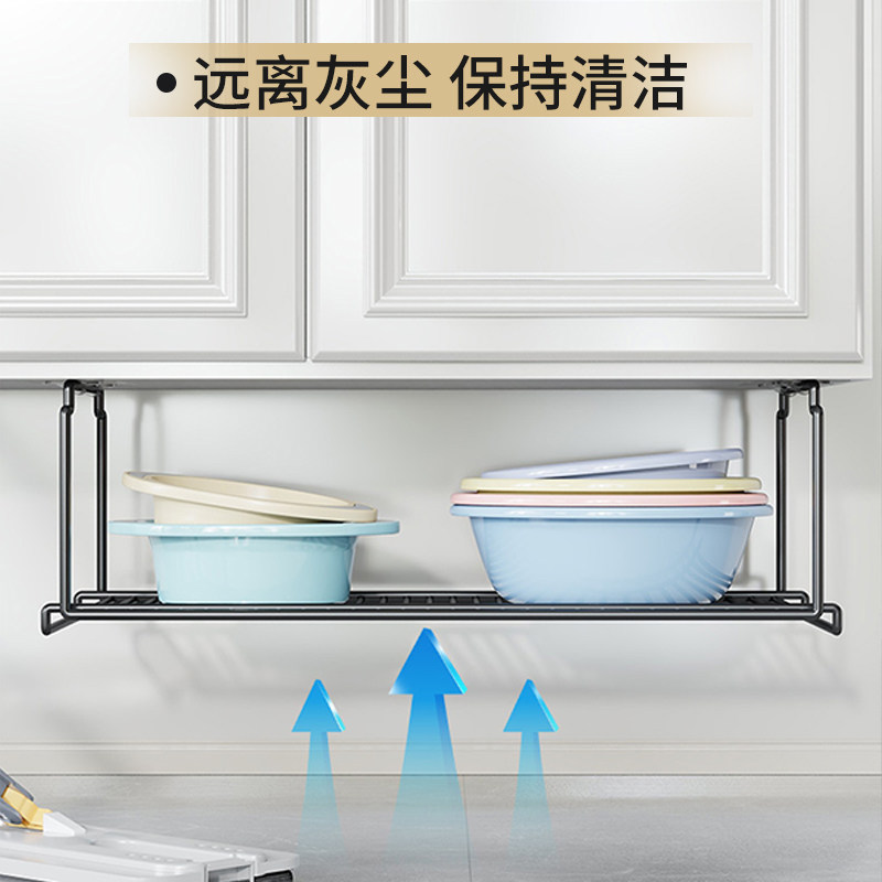 卫生间脸盆置物架洗脸盆挂架浴室柜下盆子收纳架子悬挂神器免打孔,淘宝优惠券,粉丝福利购,淘宝优惠卷