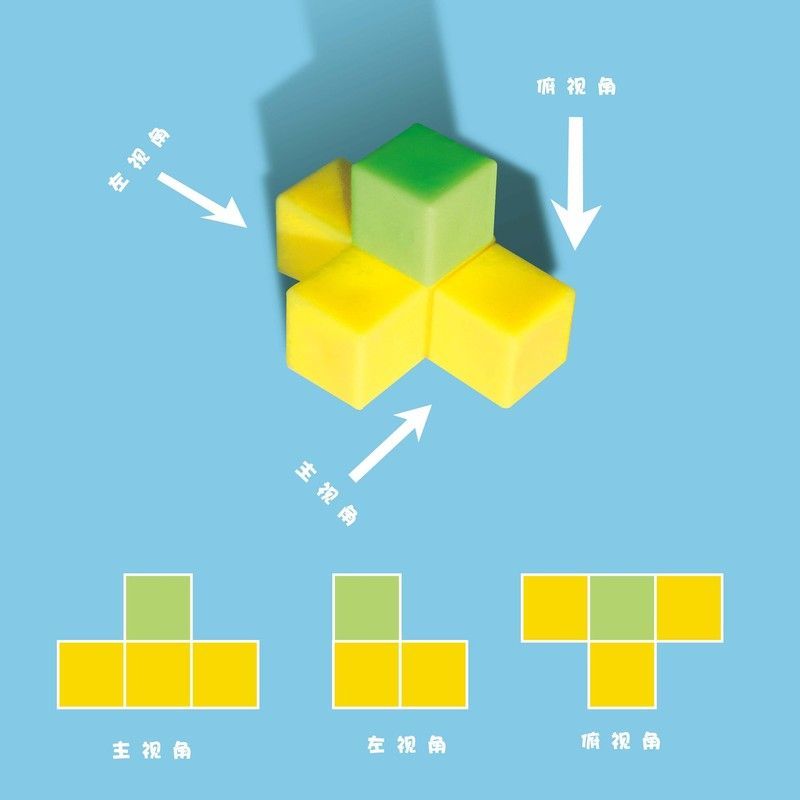 小正方体1cm立方厘米积木立方体小方块100粒小学一二年级数学教具 - 图1