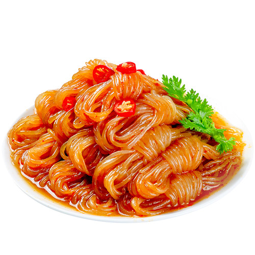 0脂肪魔芋粉丝结粉丝凉皮代餐速食饱腹火锅关东煮食材整箱袋装 - 图3