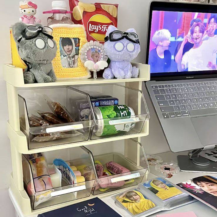 茶包咖啡零食置物架台面多功能杂物多层办公室桌面整理收纳储物架,淘宝优惠券,粉丝福利购,淘宝优惠卷