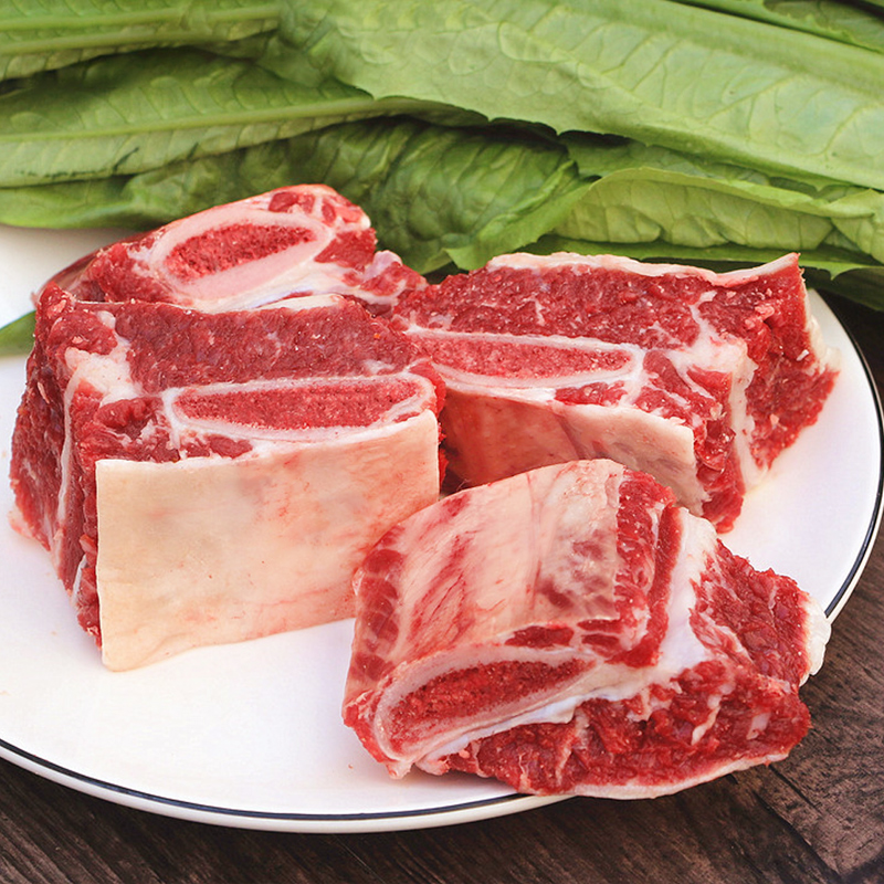 牛排骨5斤新鲜牛腩带肉整根牛肋排牛仔骨生鲜鲜切牛肉牛排冷冻 - 图1