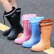 Women's waterproof thick-soled rain boots | Over 8,000 additional purchases