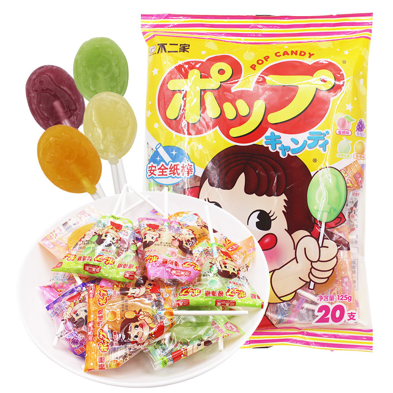 不二家棒棒糖500g水果味批发儿童礼物零食糖果硬糖喜糖巧克力散装,淘宝优惠券,粉丝福利购,淘宝优惠卷