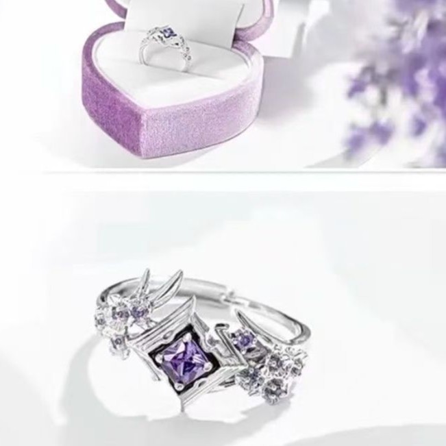 《崩坏》终焉琪亚娜印象同款戒指小众动漫cos游戏周边高级感指戒 - 图2