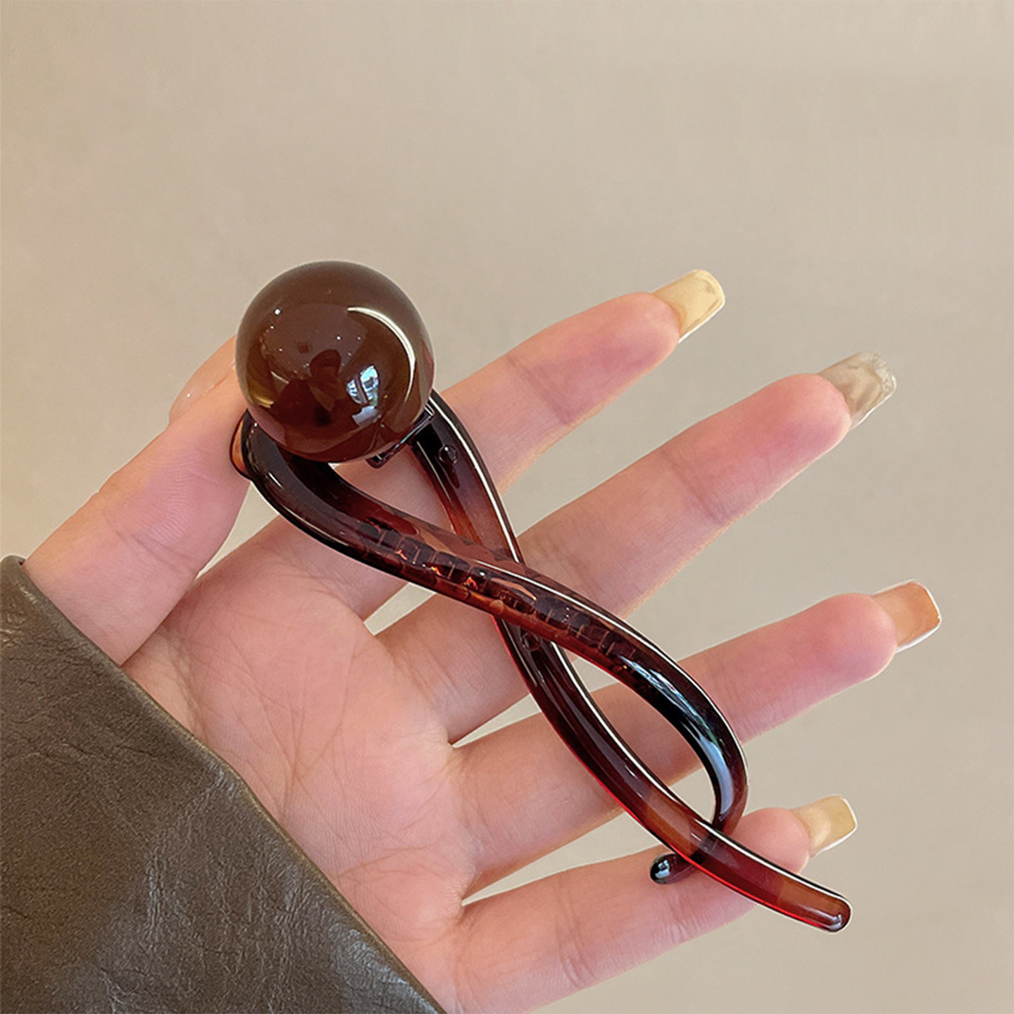 T发夹/扭扭夹A1vo001-脑后一字夹半扎头饰盘发发夹盘发扭扭夹抓夹,淘宝优惠券,粉丝福利购,淘宝优惠卷