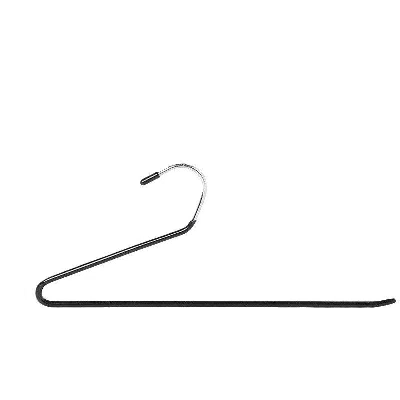 亿鸣裤架鹅型衣架2字裤夹家用防滑加粗不锈钢Z字衣柜收纳神器折叠 - 图3