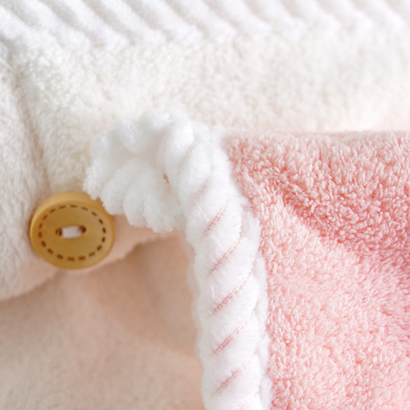 干发帽a类加厚双层吸水干发毛巾浴帽女珊瑚绒洗头巾批发可加LOGO,淘宝优惠券,粉丝福利购,淘宝优惠卷