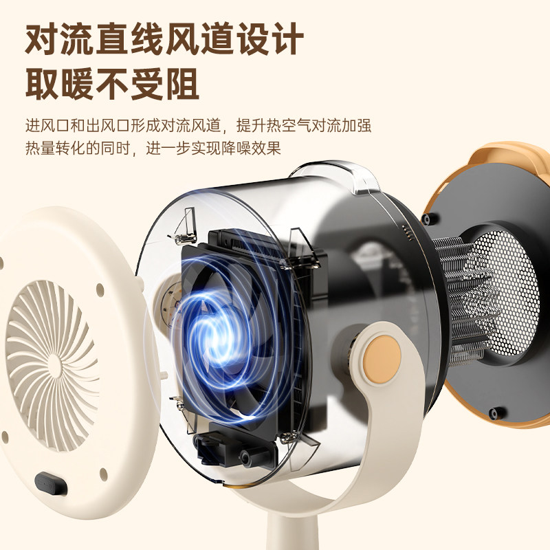 桌面暖风机小型桌面取暖器家用办公室宿舍静音小太阳2025年新款,淘宝优惠券,粉丝福利购,淘宝优惠卷