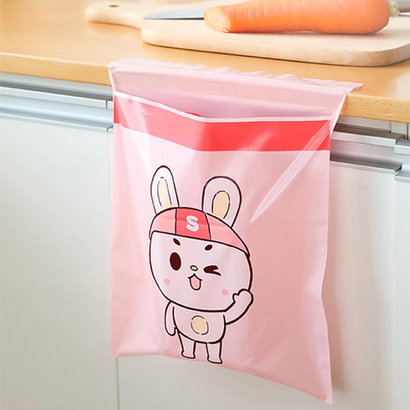 书桌粘贴式垃圾袋小学生桌面专用学校课桌儿童车载上学桌边垃圾袋 - 图2
